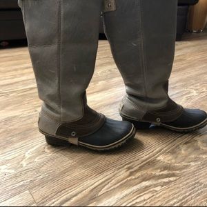 Sorel Slim Pack Tall Riding Boots Size 7